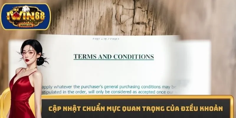 Cập nhật chuẩn mực quan trọng của điều khoản