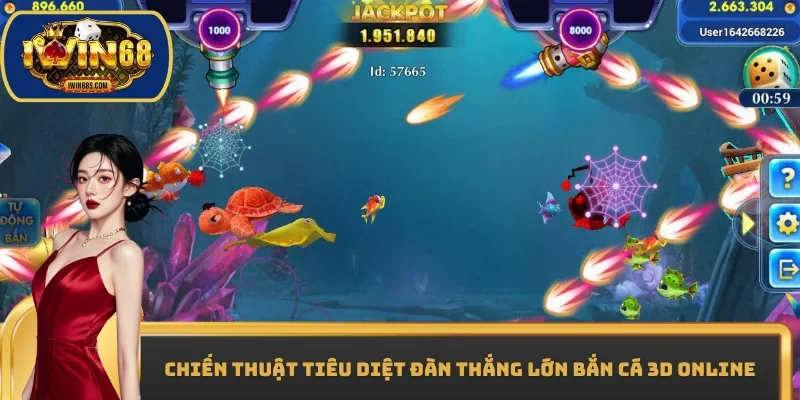 Chiến thuật tiêu diệt đàn thắng lớn Bắn cá 3D online