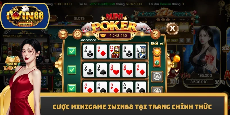 Cược Minigame IWIN68 tại trang chính thức