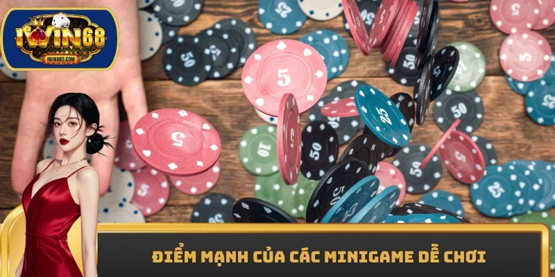 Điểm mạnh của các minigame dễ chơi