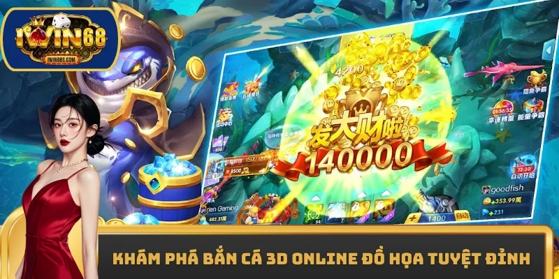 Khám phá Bắn cá 3D online đồ họa tuyệt đỉnh