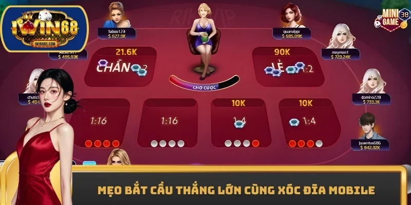 Mẹo bắt cầu thắng lớn cùng Xóc đĩa Mobile