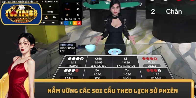 Nắm vững các soi cầu theo lịch sử phiên