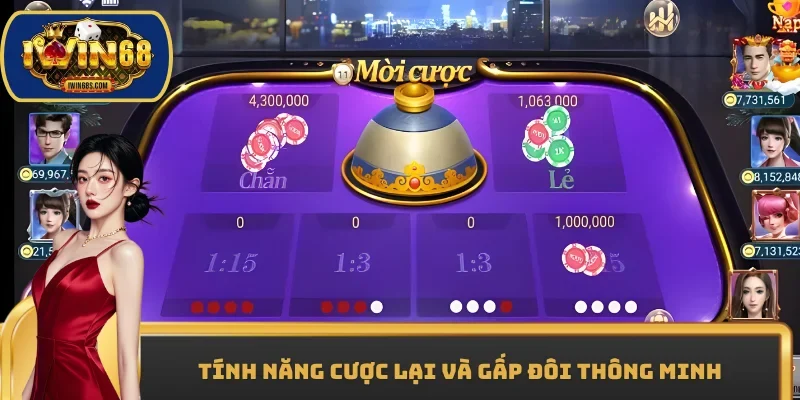 Tính năng cược lại và gấp đôi thông minh